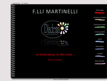 Tablet Screenshot of fratellimartinelli.com